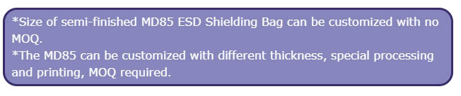 MD85 ESD Shielding Bag